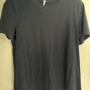 lululemon athletica Men's Black Crew Neck Short Sleeve Tee
